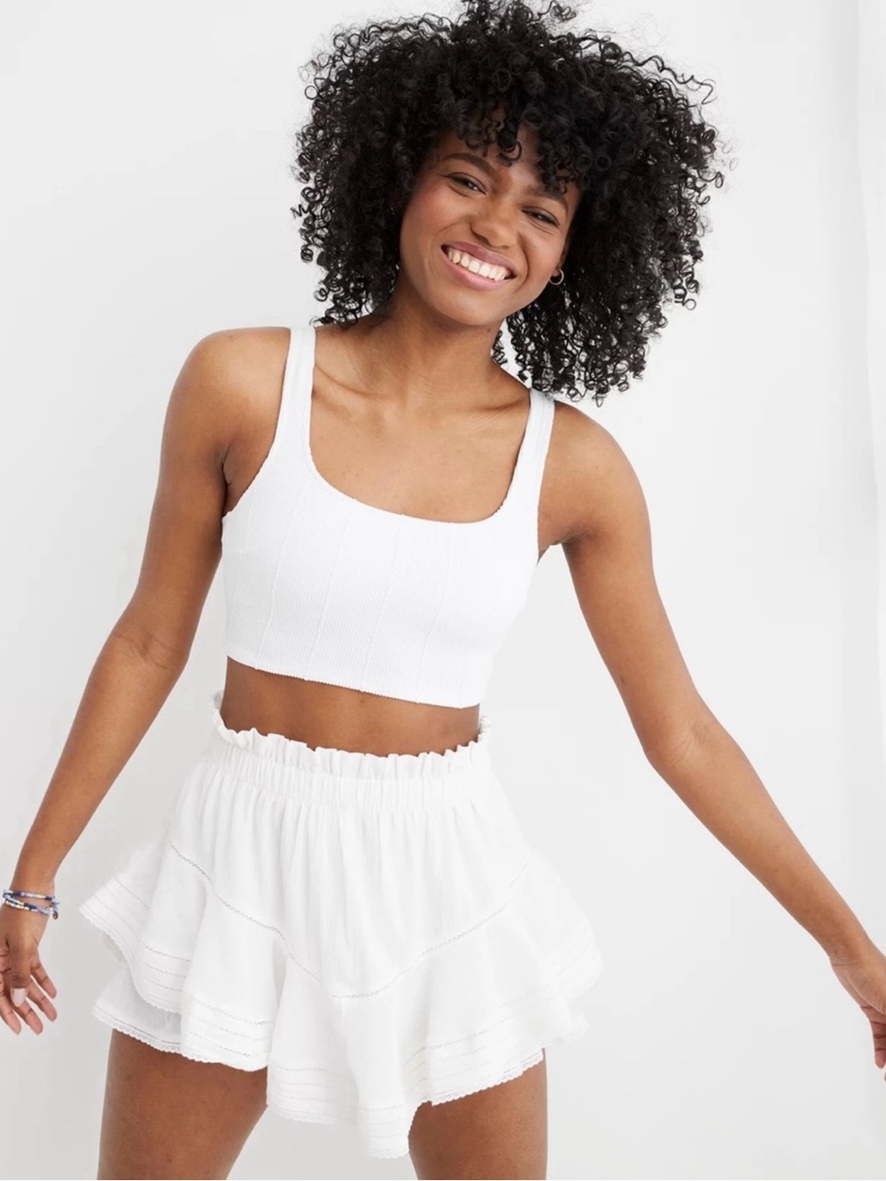Aerie Rock n Ruffle Skort